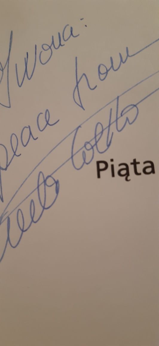PIATA GÓRA Coelho z autografem