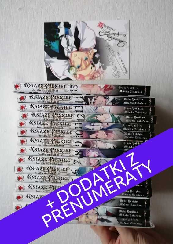Księże piekieł Devils and realist 1-15 Madoka Takadono Utako Yukihiro
