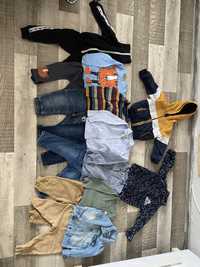 Куртка, джинсы, ветровка, спортивный костюм, набор вещей
