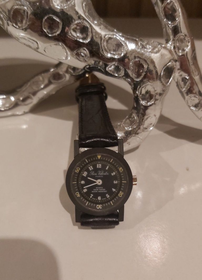 Relógio feminino de quartzo RENE VALENTIN Paris vintage "suíço"