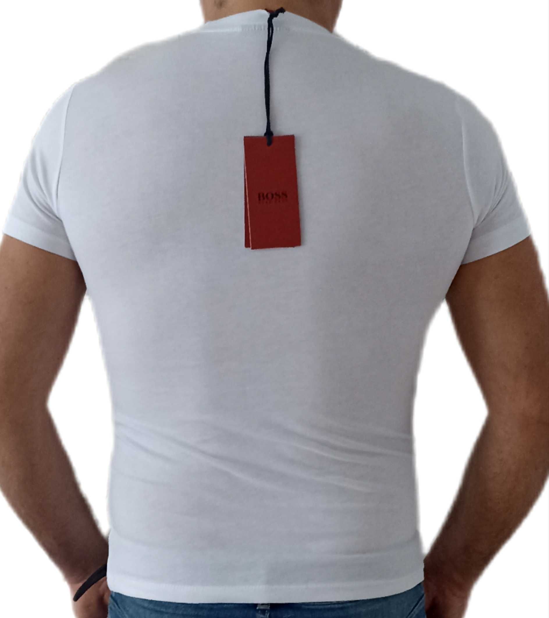 HUGO BOSS T-shirt Koszulka biała r. S,XL
