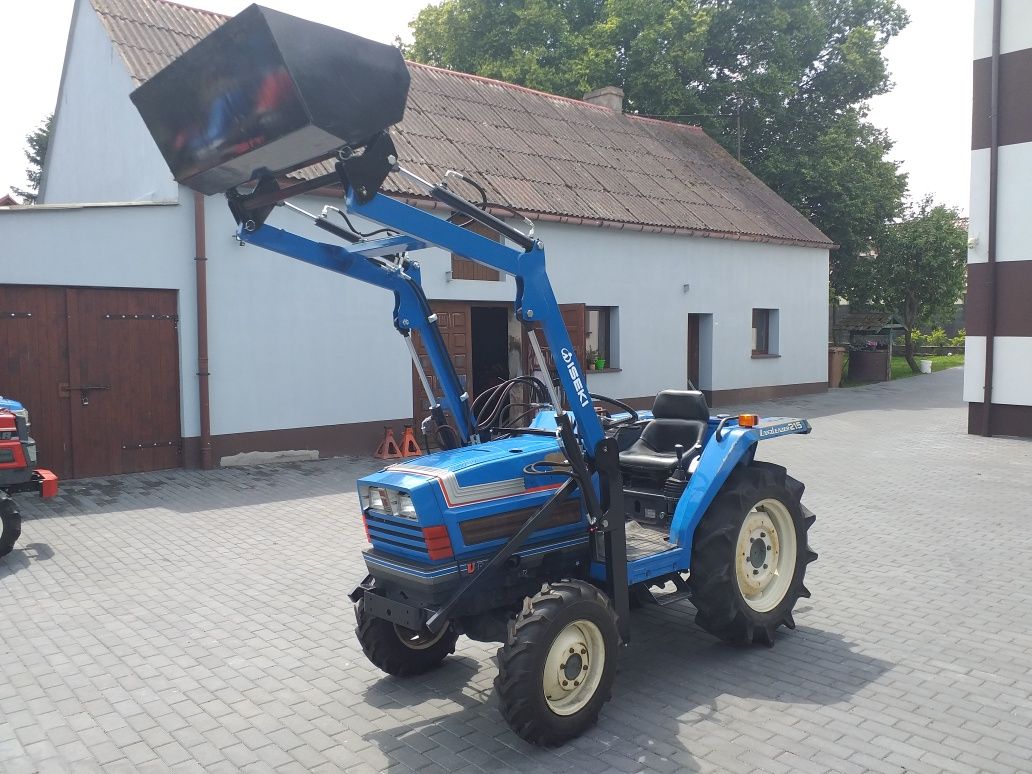 Mini Traktorek Iseki Landleader215 21km Wspomaganie Rewers 4x4 Z TUREM