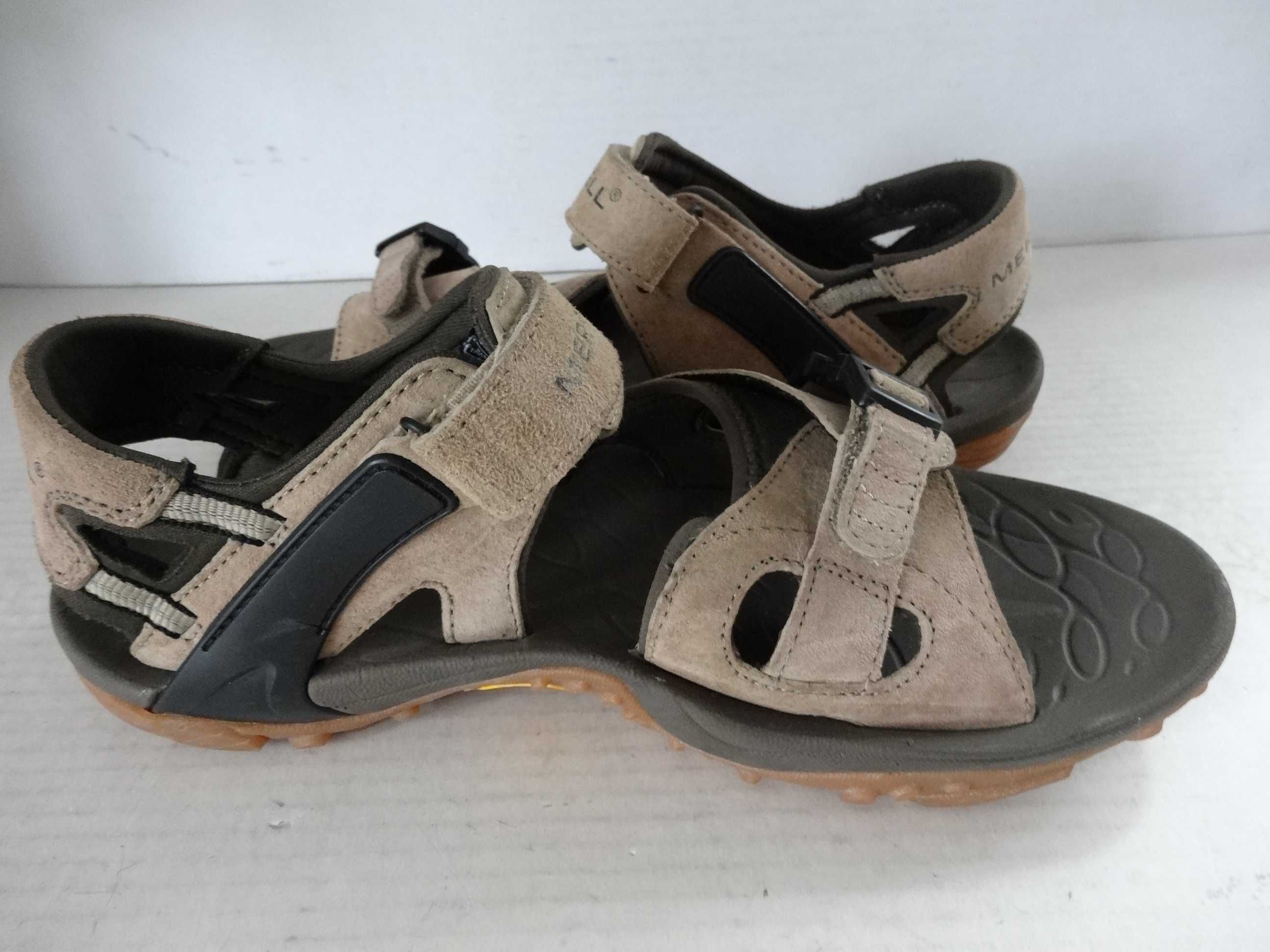 Sandały MERRELL KAHUNA III roz 43 SKÓRA Vibram Trekkingowe Turystyczne