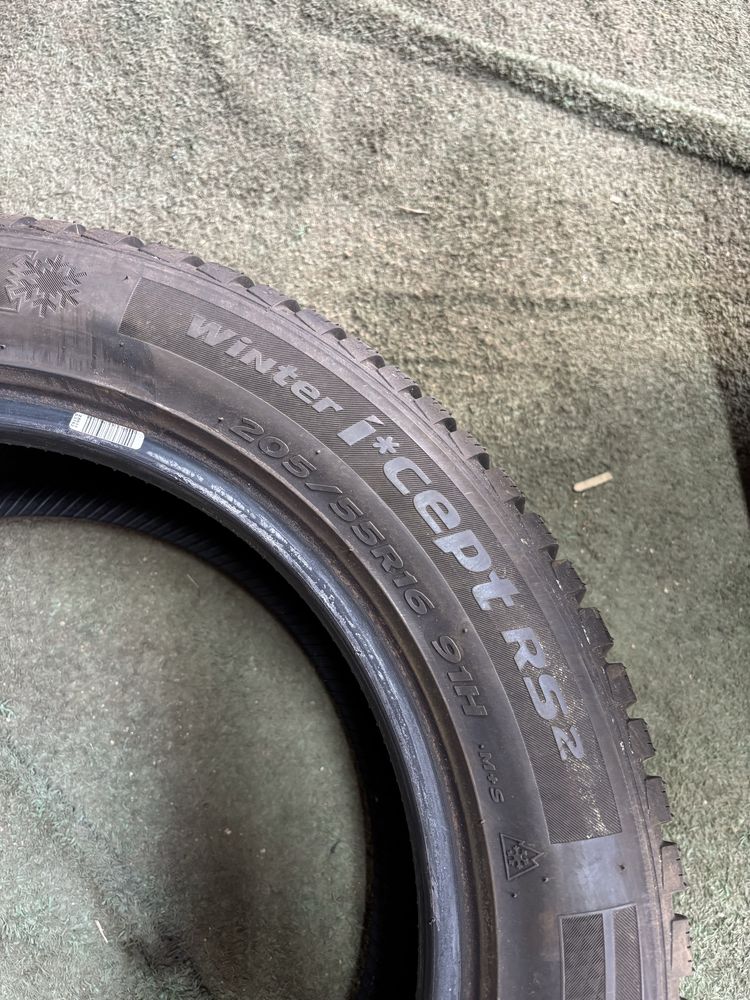 4x 205/55R16 91H HANKOOK WINTER I*cept RS2 opona zimowa M+S 3PMSF RANT