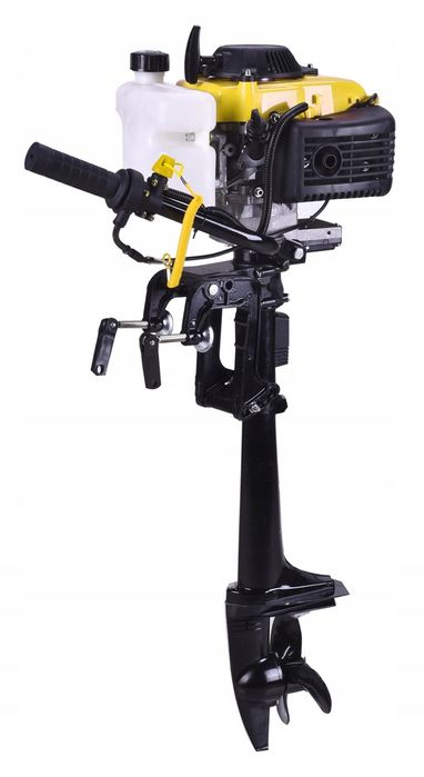 Silnik Zaburtowy Spalinowy 5KM Do Łdki Pontonu 4 * S