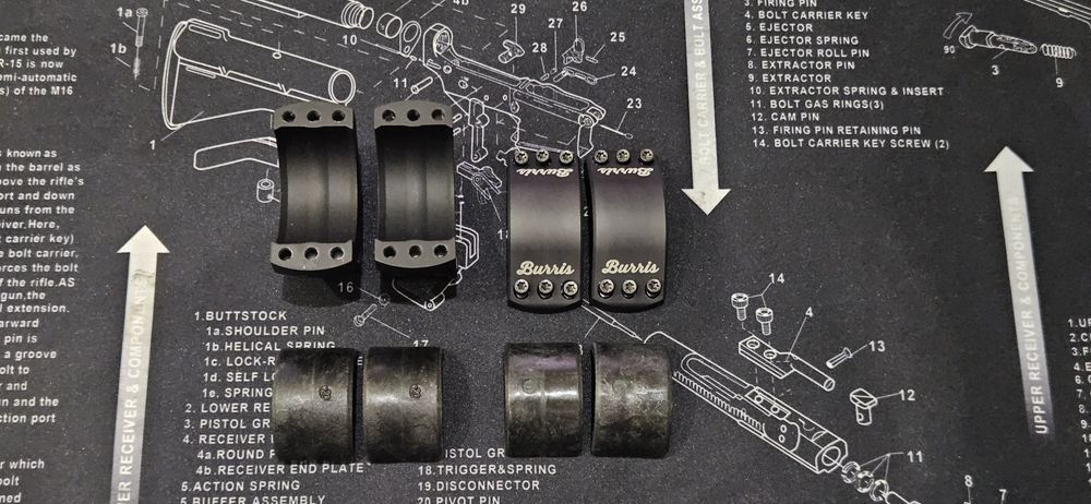 Кільця burris 34мм