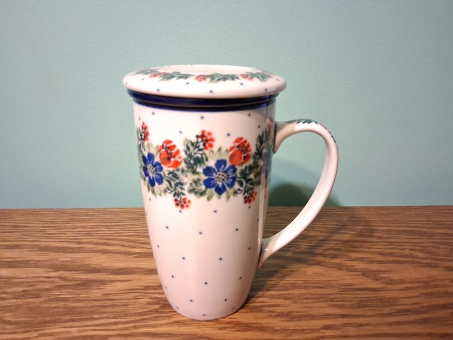 Kubek do ziol 400ml GAT1 Ceramika Artystyczna Boleslawiec