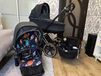Коляска Cybex 3 в 1 (люлька + прогулянковий блок + автокрісло)