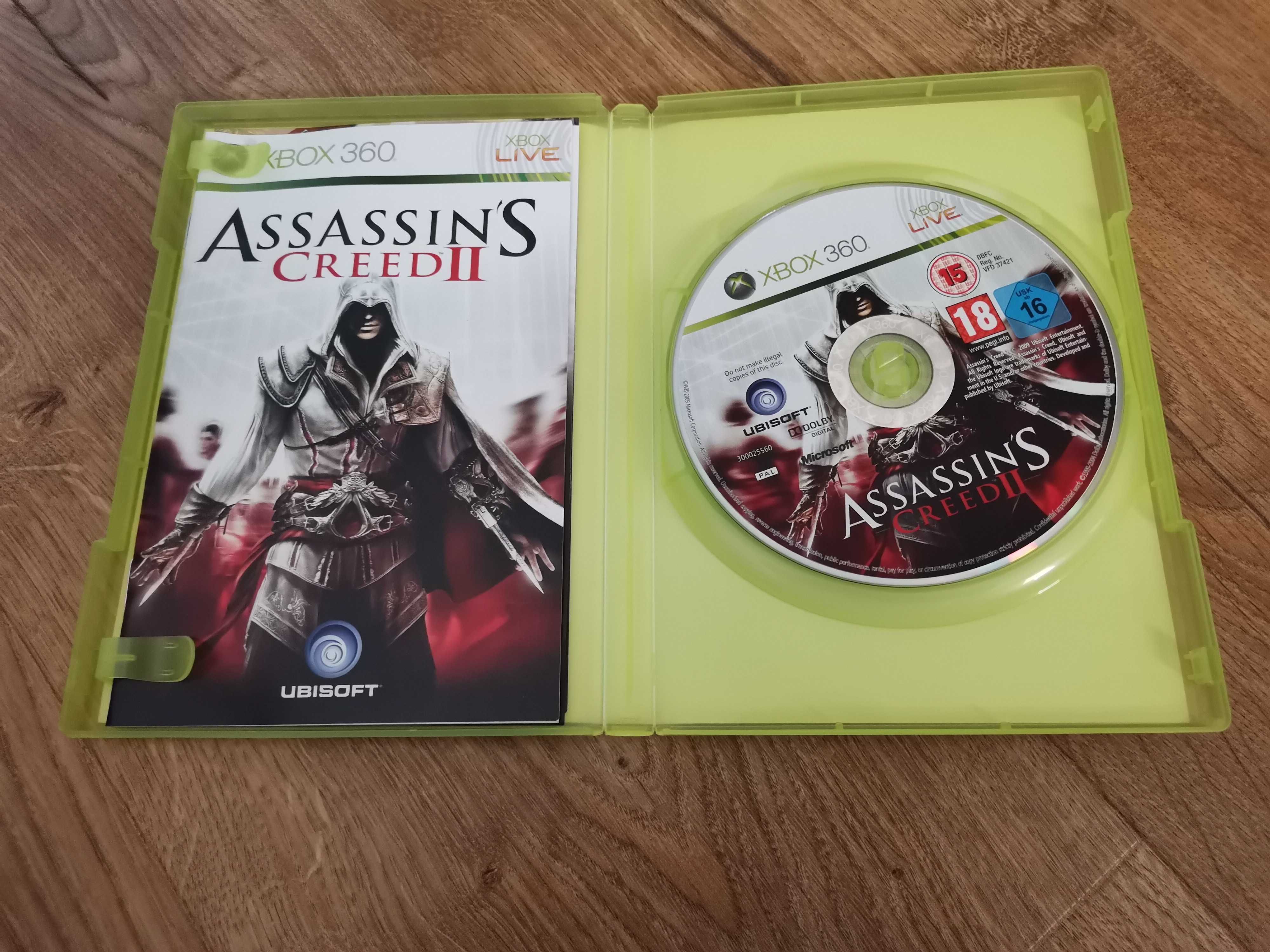 Gra Assassins Creed 2 na konsolę XBOX 360 [BDB STAN]