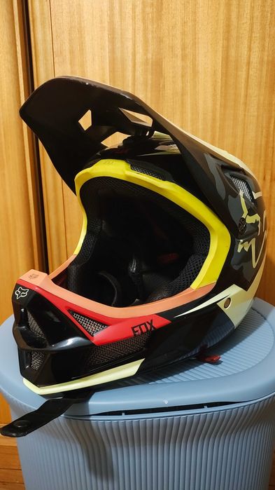 Capacete downhill enduro Fox Carbono