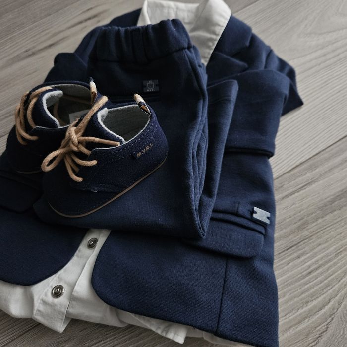 Komplet do chrztu dla chlopca