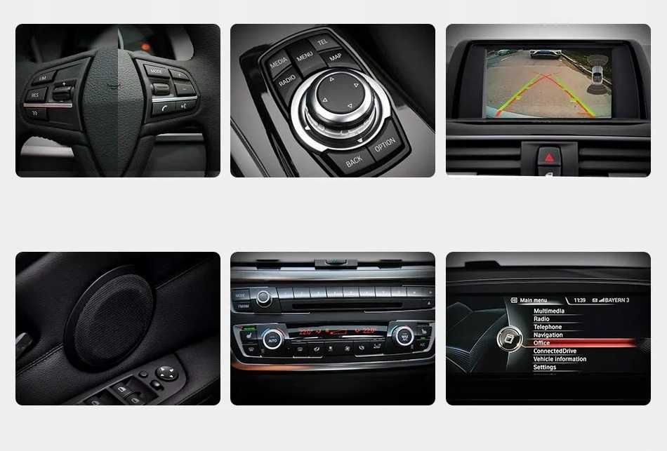 BMW E81 E82 E87 E88 ekran Nawigacja Radio Android14 8GB RAM SYSTEM CCC