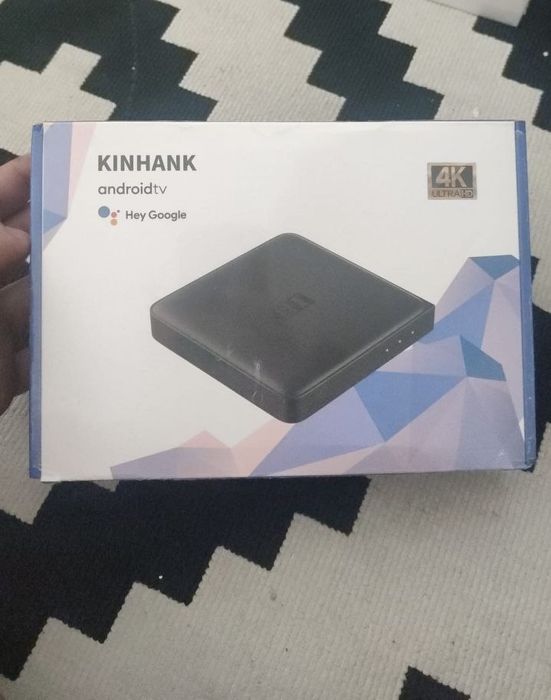 NOWY!!Smart TV box Kinhank G1 Android 4K HDR10+ asystent głosowy