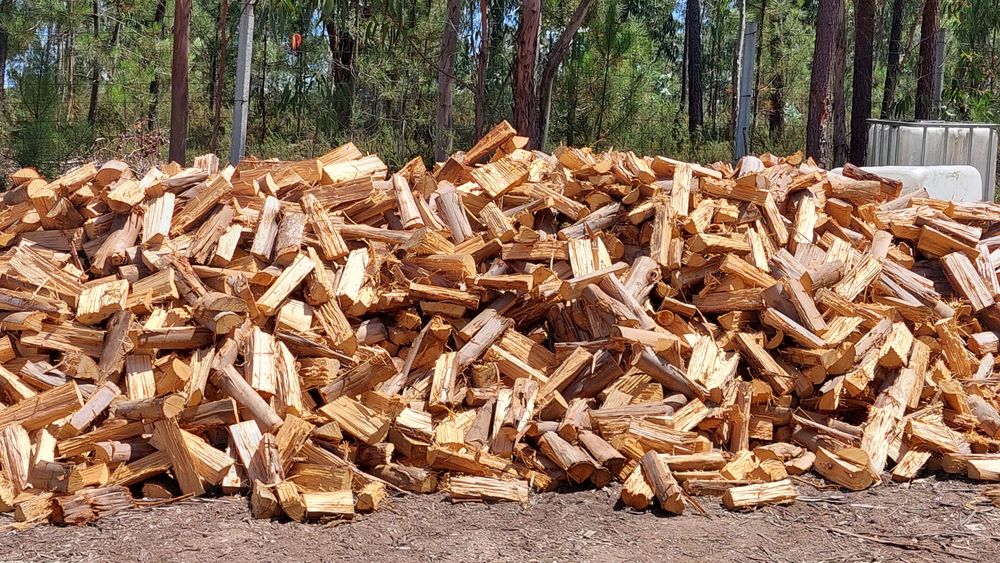 Lenha para aquecimento
