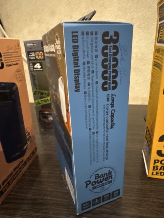 Павербанк 30000mAh  RPP 522 ремах