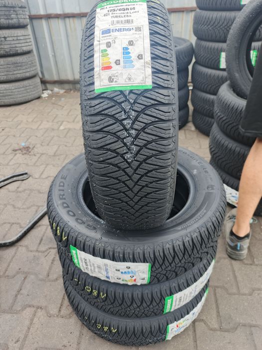 Nowe opony wielosezonowe 175/65/14 Goodride 2025r