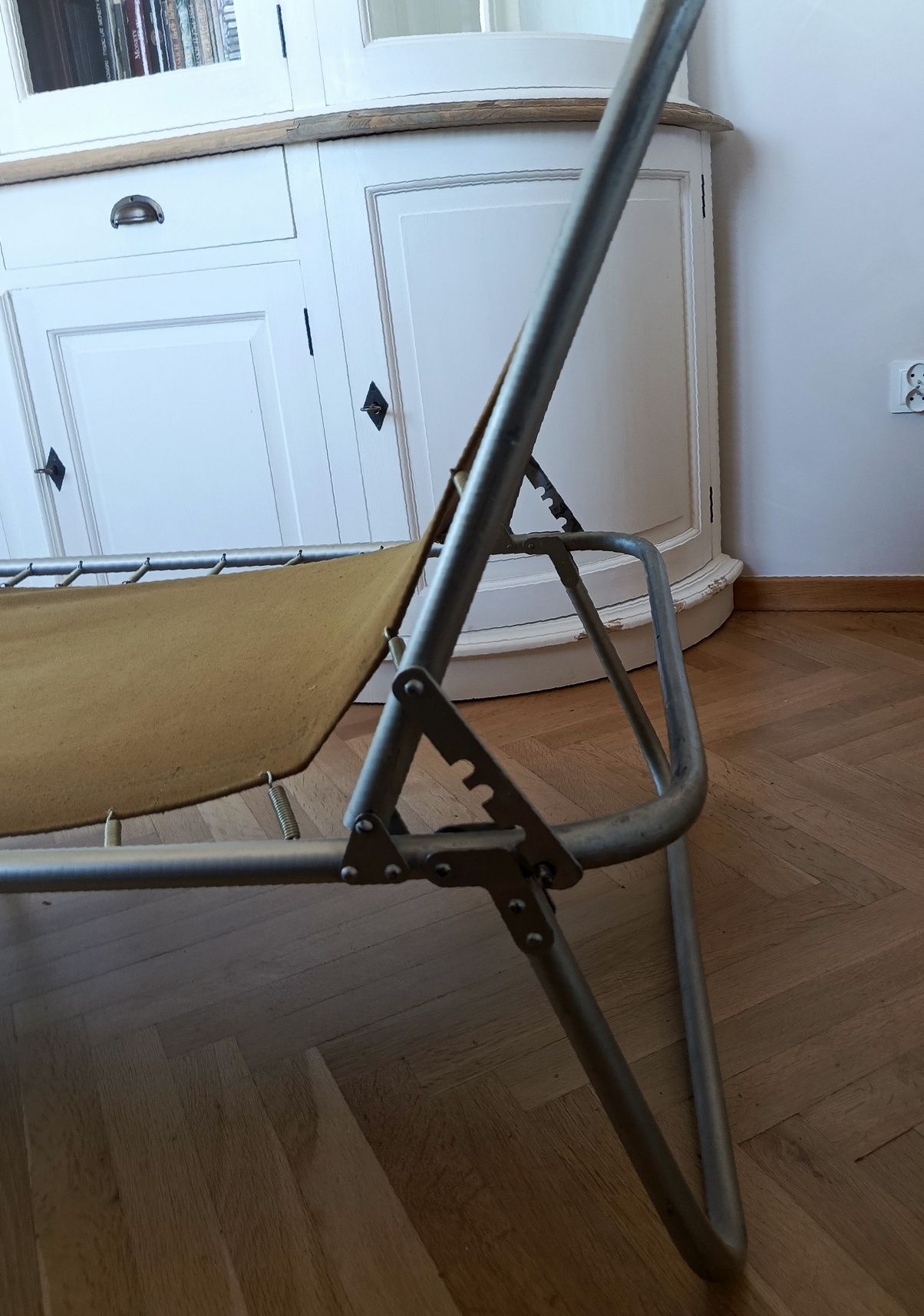 Łóżko polowe składane