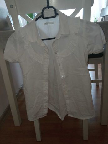 Biała koszula 128