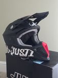 кроссовый шлем Just1 J18 Old School Black