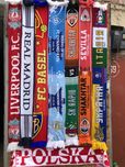 Клубний шарф Real Madrid, Liverpool, інші.