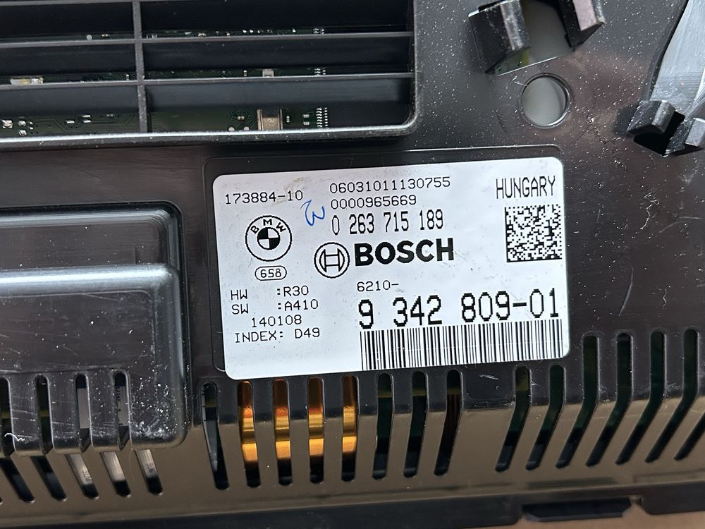 Licznik LED F10 f11 lci zegary predkosciomierz gwarancja wysylka UK