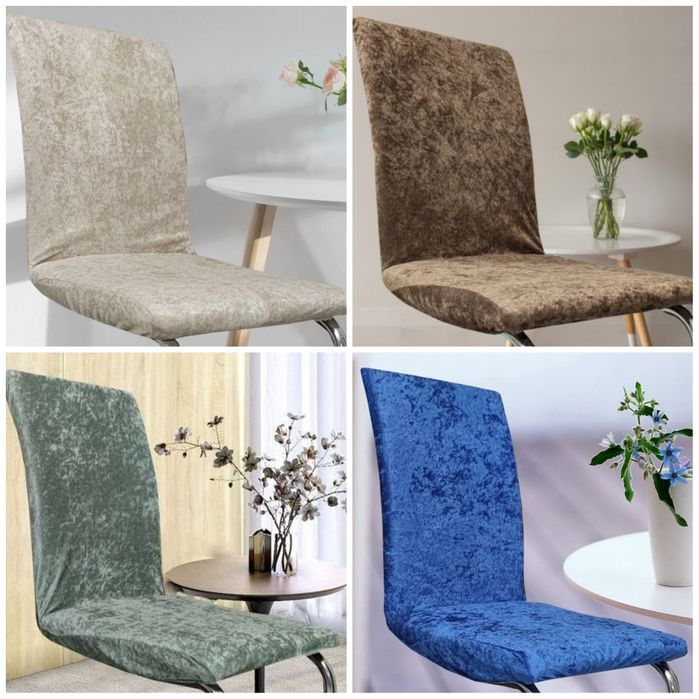 Чохол на стілець велюр 18 кольорів! Чохли на стільці Туреччина