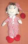 Vários bonecos peluche noddy taz carteiro Paulo obelix Leopoldina