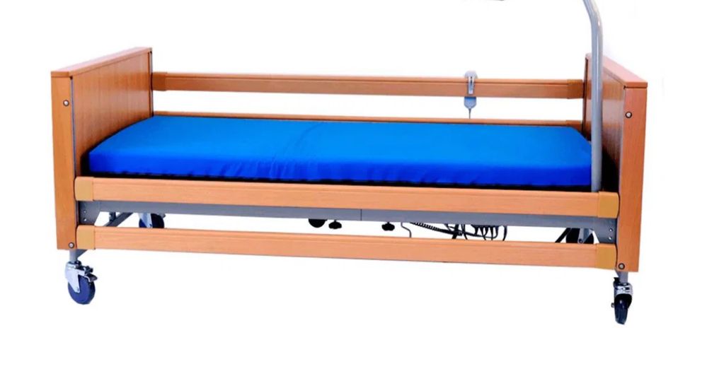 Cama Burmeier articulada + colchão anti escaras