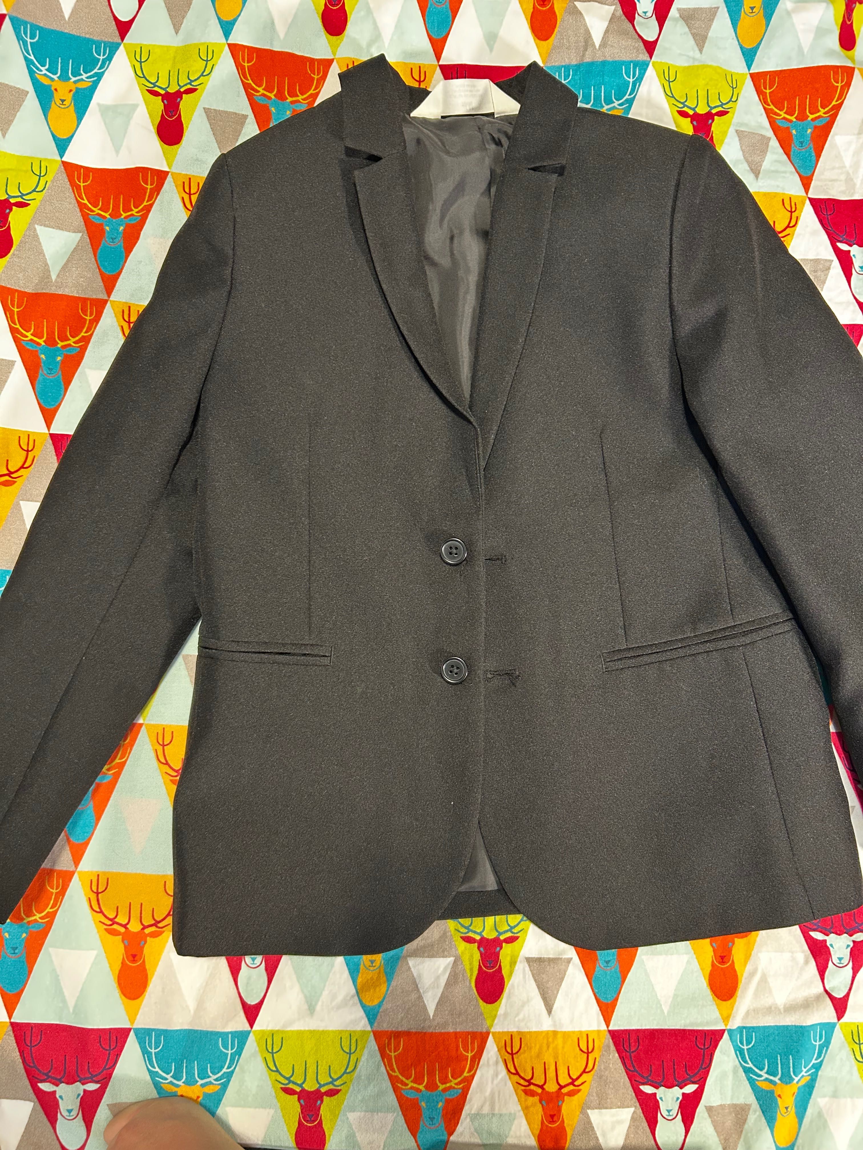 Garnitur dla chłopca czarny 128 H&M