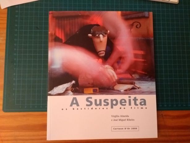 livro sobre animação stop motion - a suspeita