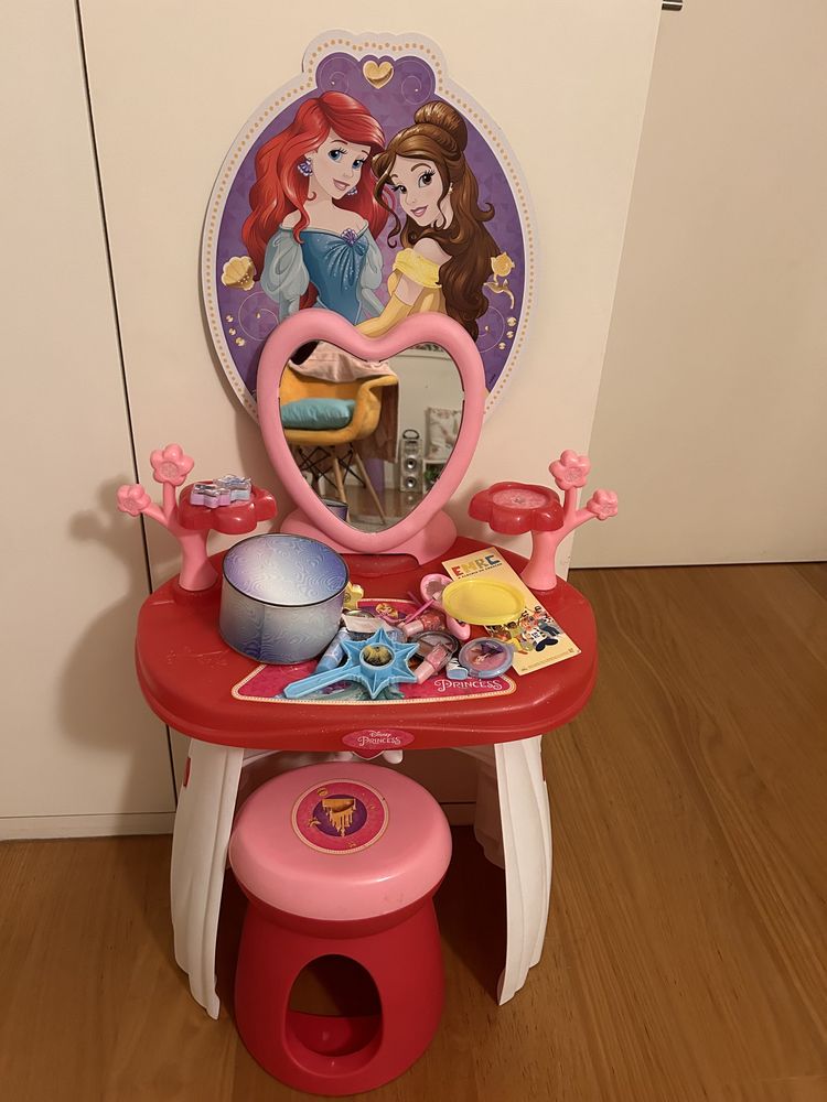 Toucador princesas disney com banco