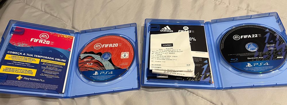 Fifa 20 e Fifa 22 como novos (Motivo comprei o FIFA 23).