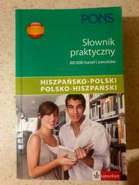 PONS Słownik praktyczny hiszpańsko-polski polsko-hiszpański