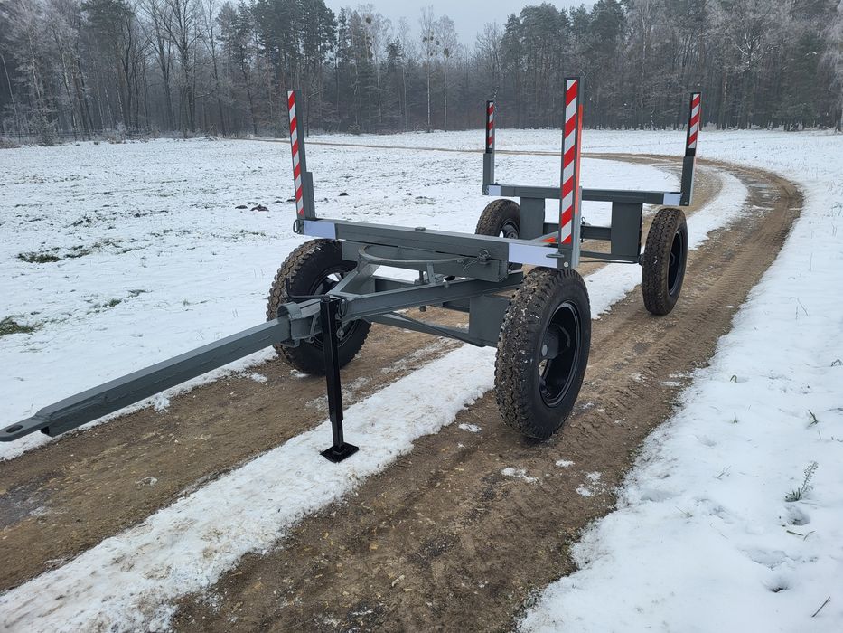 Dłużyca do drewna, wóz metalowy