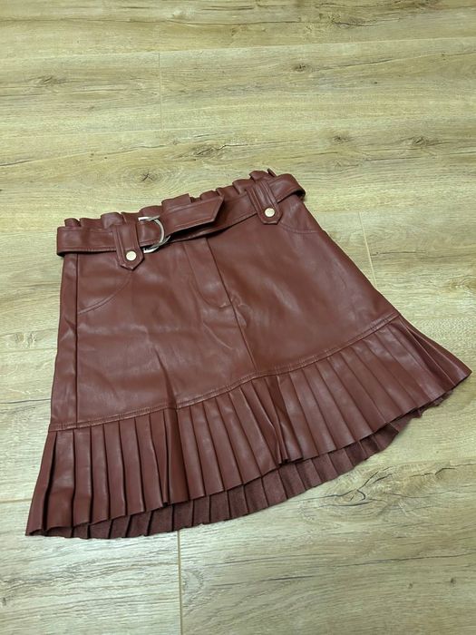 Продам юбку с экокожи