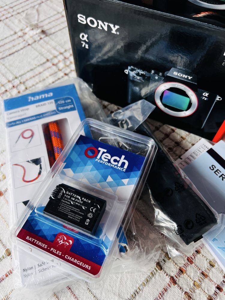 Kit Sony a7ii novo