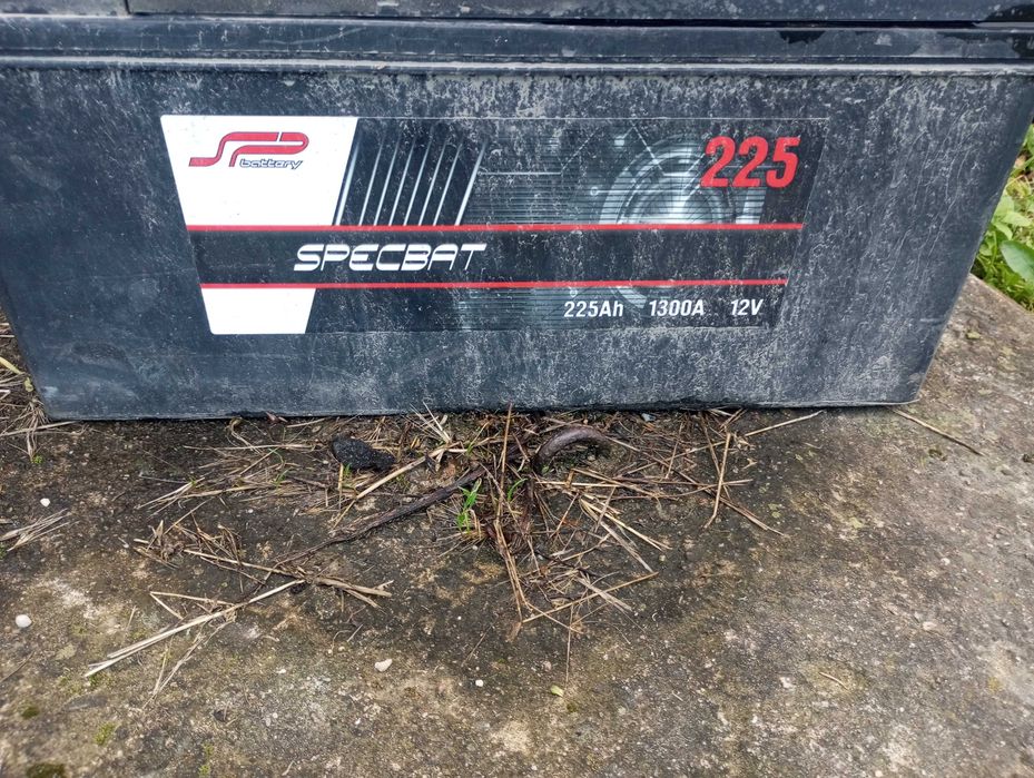 akumulator z roku 2025SPECBAT 225Ah 1300A EN Płock jak nowy