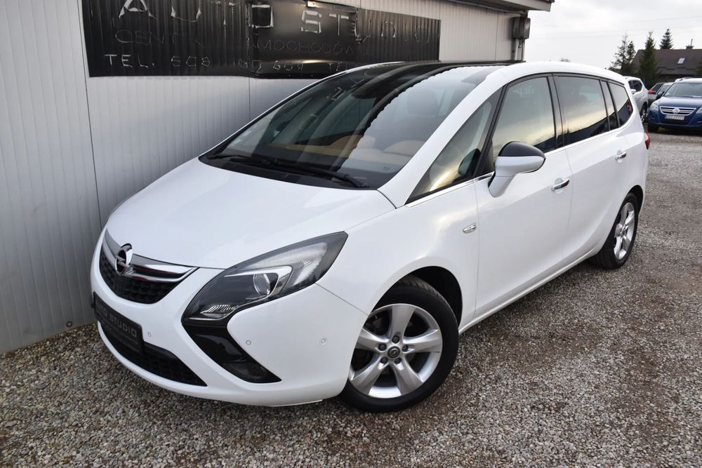 Opel Zafira Pół-Skóra+7-Foteli/Panorama/Navi+Kamera/Tempomat/Klimatronic/Bogata