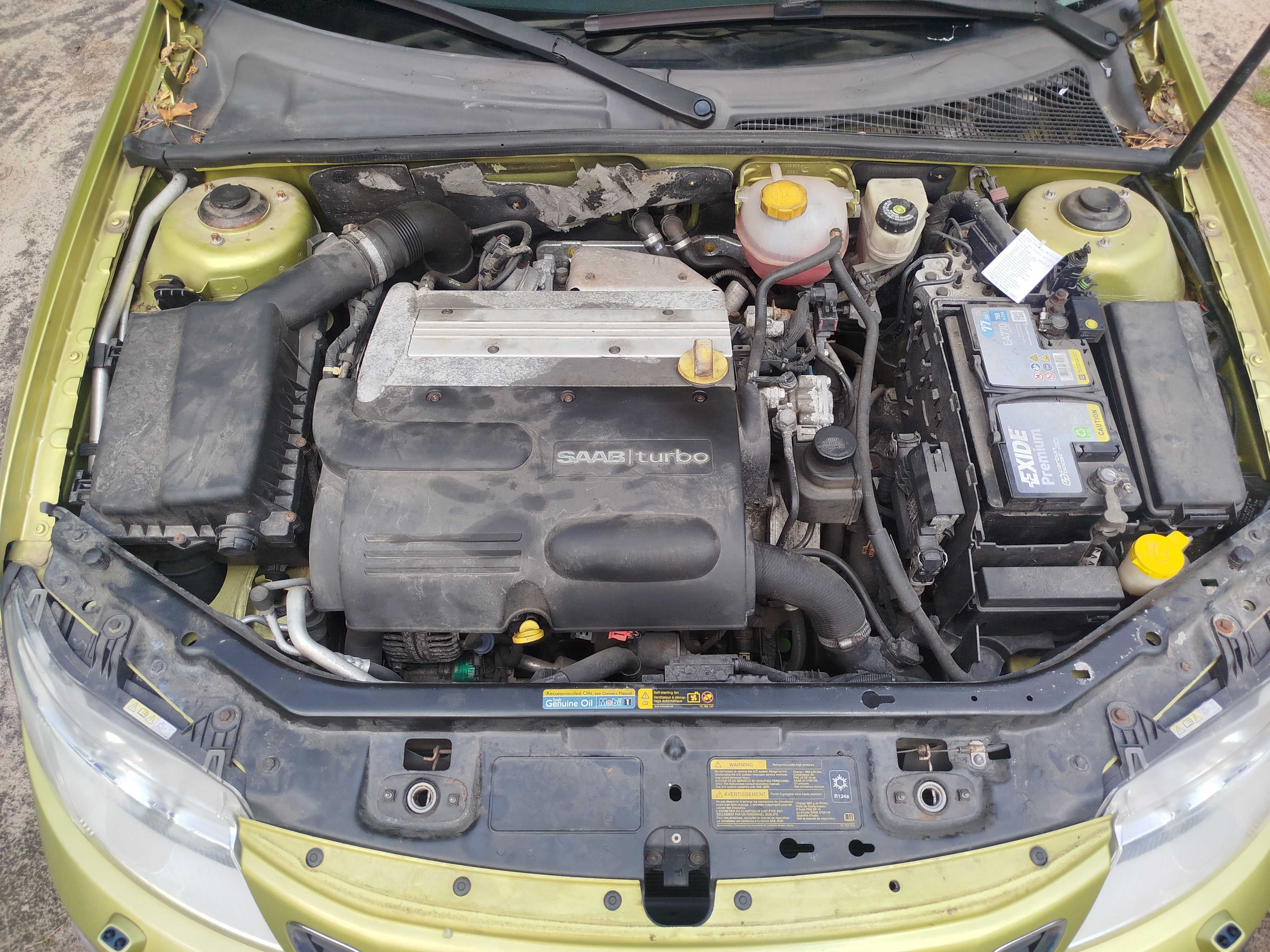 Piękny Saab 9-3 Cabrio