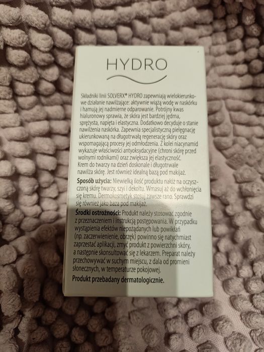 Solverx Hydro krem do twarzy na dzień