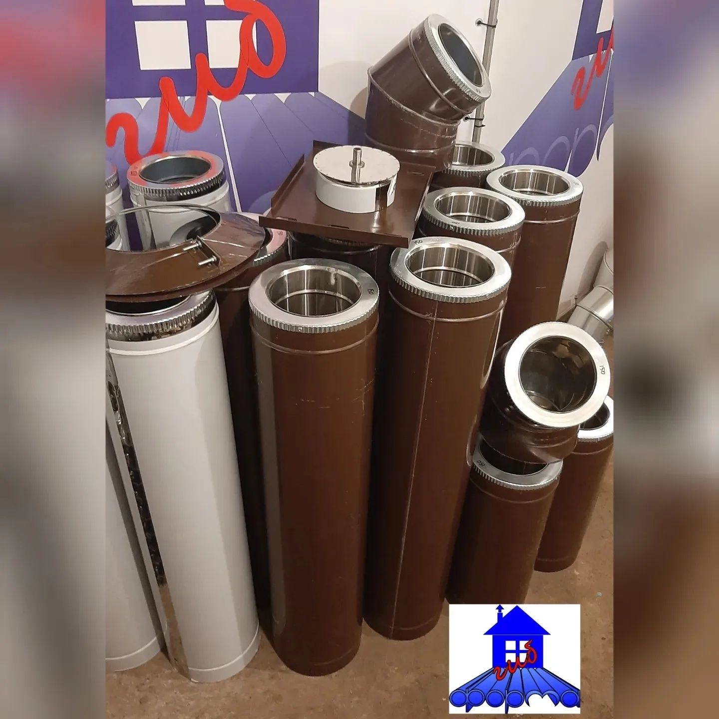 Ф150 Димохід димар комин труба котла