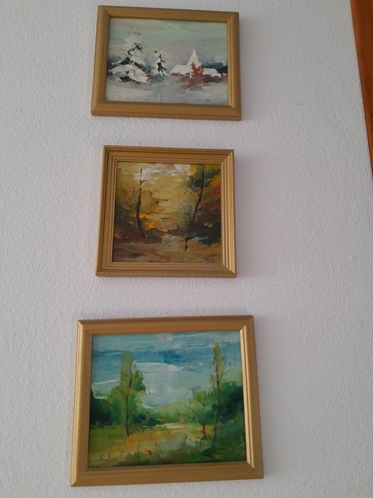 Obrazki olejne pani Kuncewicz