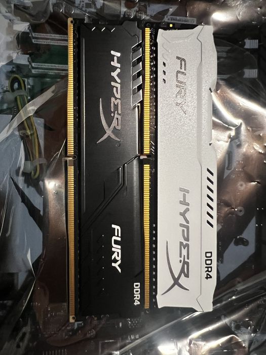 Оперативна память для ПК Kingston Fury (HyperX) DDR4 2666Mhz х2 8 gb