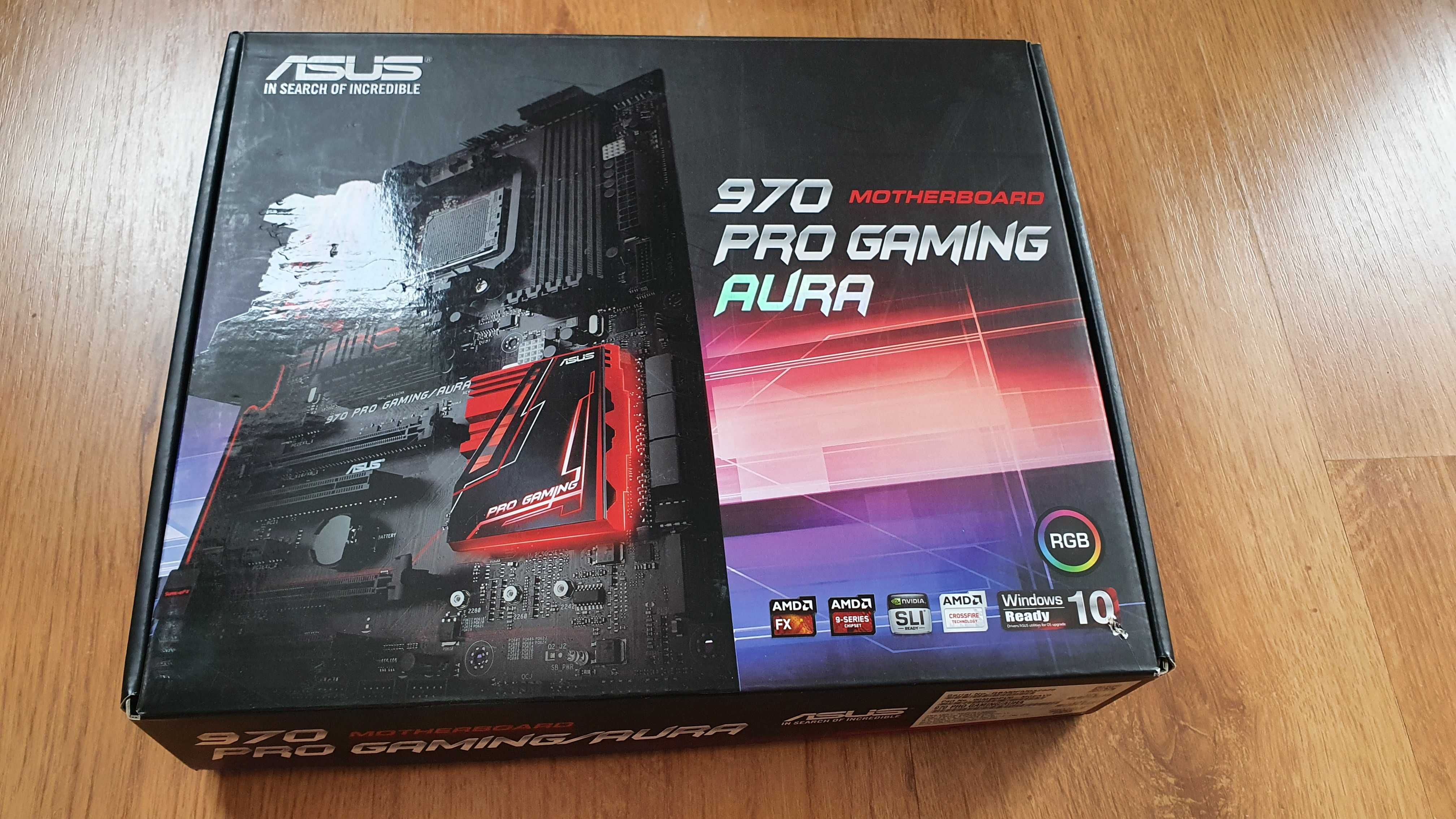 ASUS 970 PRO GAMING/AURA, AMD FX-8370, RAM (Patriot, Kingston)