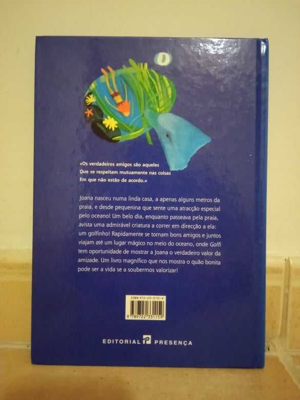 Livro "Joana e o Golfinho" de Sergio Bimbarén