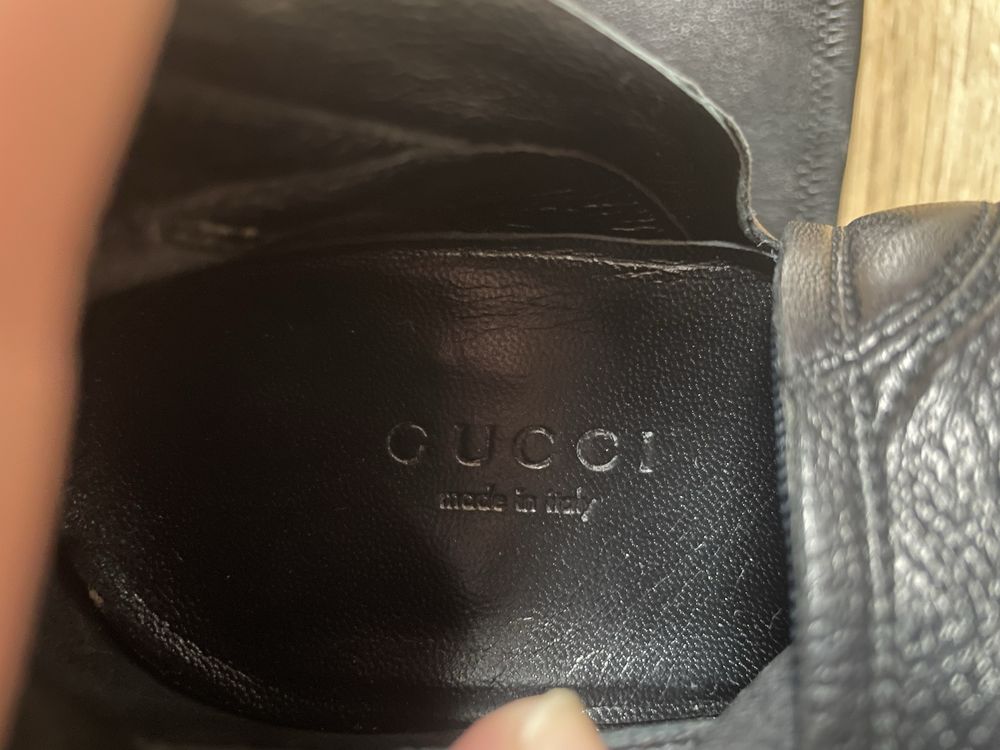 Gucci szpilki kozaki muszkieterki roz. 38