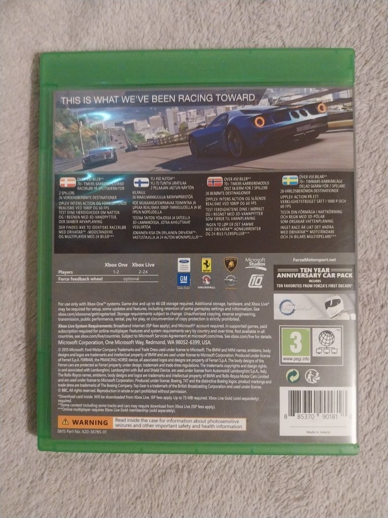 Forza Motorsport 6 Xbox One