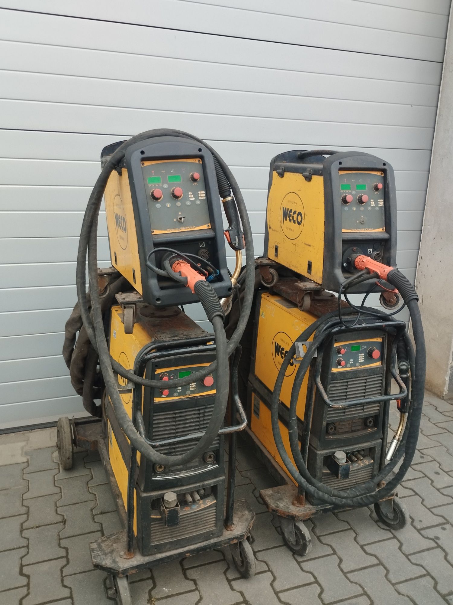 Spawarka migomat weco 500A chłodzenie cieczą, żłobienie, synergia