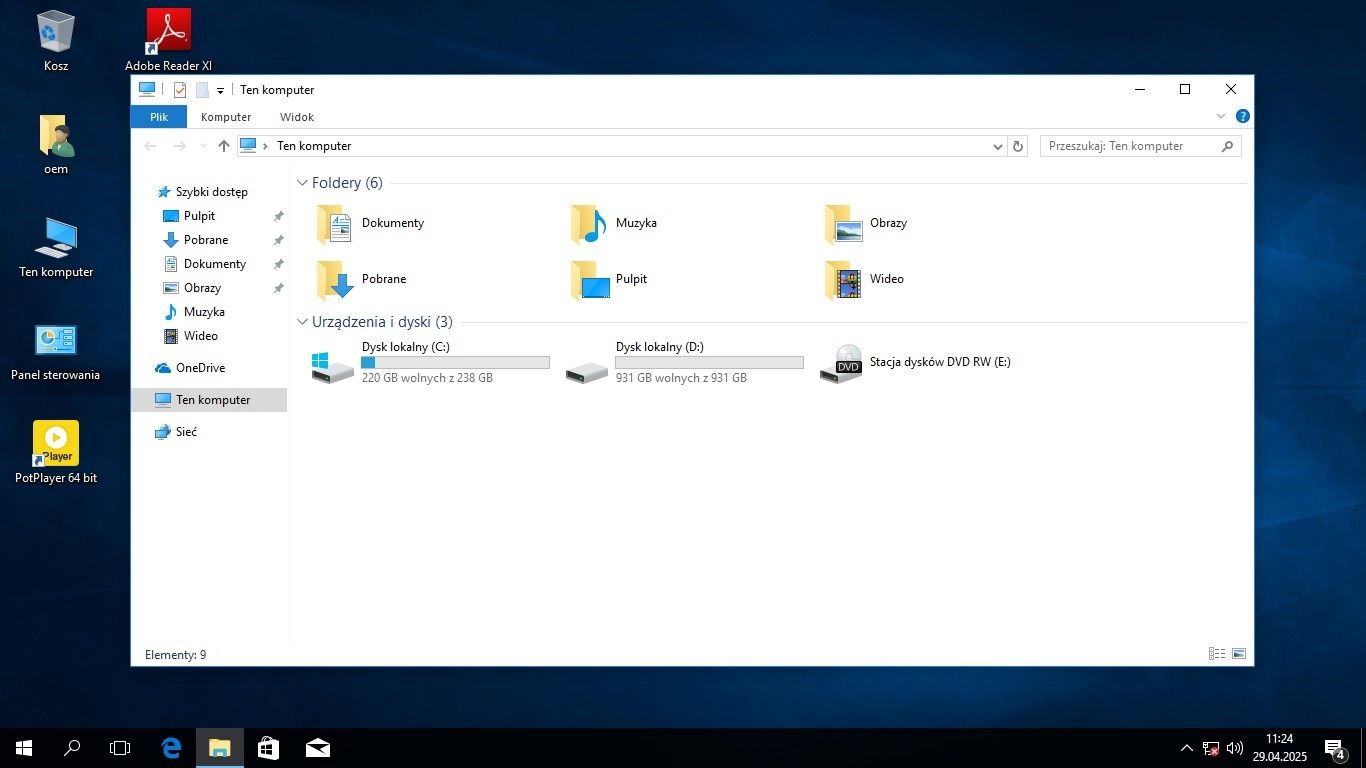 Komputer stacjonarny ssd256gb i 1tb,4x3.70gHz AMD,8gb ram, GT730 2gb