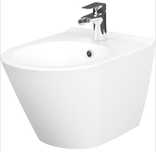 Bidet podwieszany CITY OVAL z ukrytym montażem